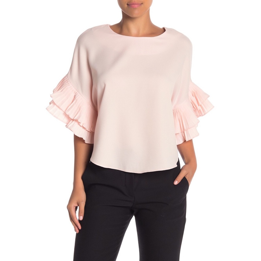 Pink blouse
